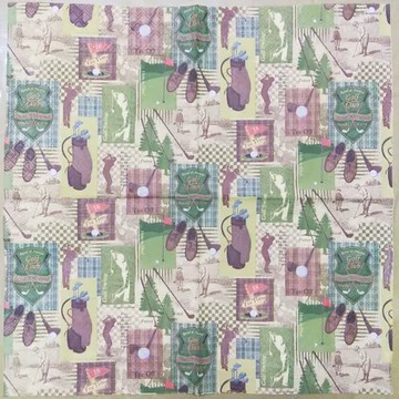 蝶古巴特 拼貼 進口 餐巾紙 手作 Diy 尺寸33*33(cm)｜編號：2667