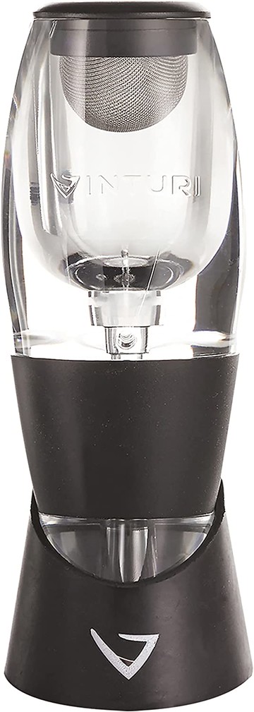 [美國直購] Vinturi 紅酒用 醒酒器 含過濾網去雜質 Red Wine Aerator 黑 #V1010