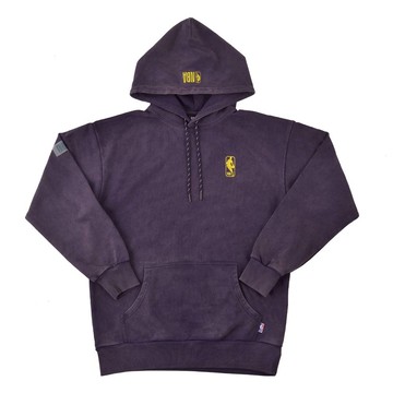 【NBA Store限定發售】NBA 水洗 連帽T恤 暗紫