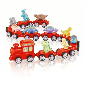 贈品KIKIMMY恐龍火車玩具組