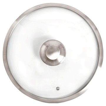 MiyAco 米雅可 典雅304不銹鋼玻璃鍋蓋 高8公分  30cm  1個