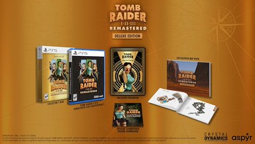 【AS電玩】12/11PS5 古墓奇兵 1-3 Tomb Raider I-III Remastered 限定版
