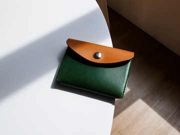 拼色卡片零錢包