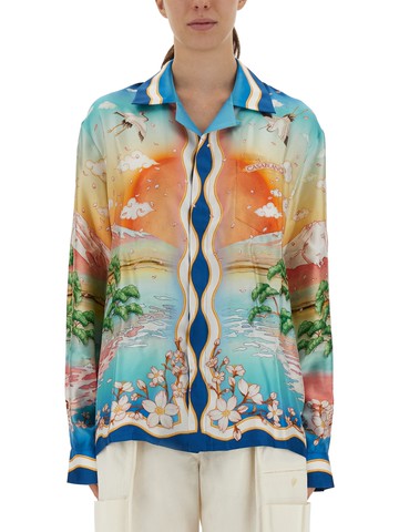 casablanca tennis club shirt