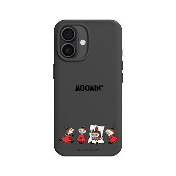iPhone 16 SolidX 黑 - Moomin - 小美Little My