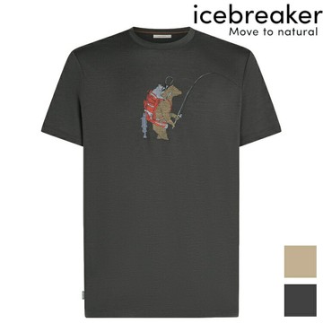 Icebreaker Tech Lite III 男款 圓領短袖上衣-150 熊熊釣魚 0A57FU