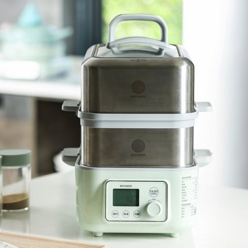 下殺8990 BUYDEEM 北鼎 多功能蒸燉鍋組-雙層全配組/智能蒸燉鍋/家用蒸燉鍋/蒸煮鍋