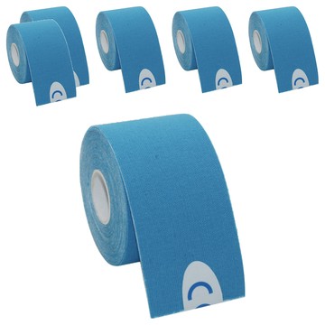 S-SportPlus+ 肌肉貼布 7.5cm 藍色 運動防護 肌肉舒緩 透氣舒適  4捲