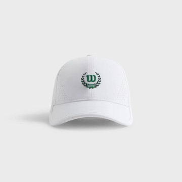 【曼森體育】Kith & Wilson 聯名款 網球帽 白 帽圍 56-58cm 高質感 遮陽帽