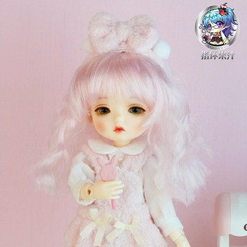 MUdoll BeBe Lilu-Milk 八分 女娃 bjd/sd 拼團 指環果汁