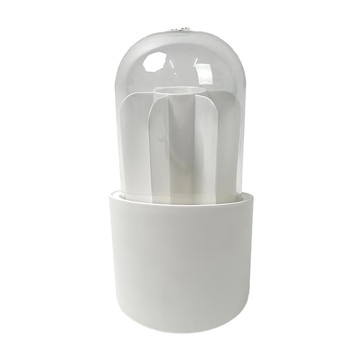 旋轉化妝刷桶  12.5 x 12.5 x 24cm  1個  白色