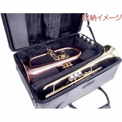 PROTEC PB301F トランペット フリューゲルホルン ダブルケース PROTEC プロテック PB-301F ダブルケース トランペット