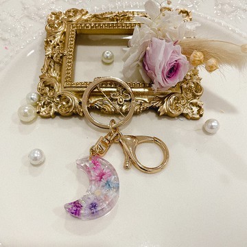 日本永生花鑰匙圈