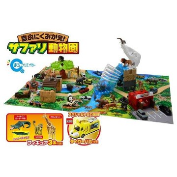 TOMICA ANIA 侏羅纪世界 野生動物園遊戲組 AN21814 多美動物園