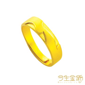 今生金飾－熱戀記憶(女)純金戒指