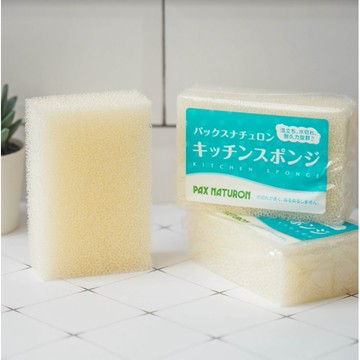 現貨 日本製 PAX NATURON 洗碗海綿 白色菜瓜布 清潔海綿 日本菜瓜布 菜瓜布 海綿 吸水海綿 日本進口