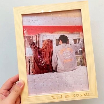 【香港製作】 A5相片拼圖|拼圖訂製|客製化拼圖|紀念日禮物