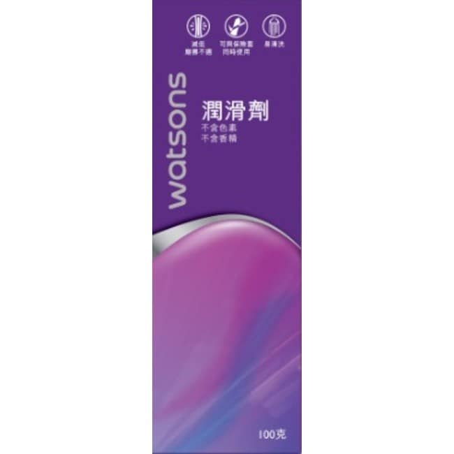 屈臣氏凝膠型潤滑劑100g 屈臣氏watsons Line購物