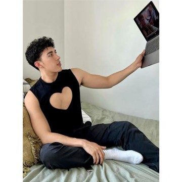 運動背心速干男士籃球服健身無袖跑步坎肩冰絲男款彈力緊身打底