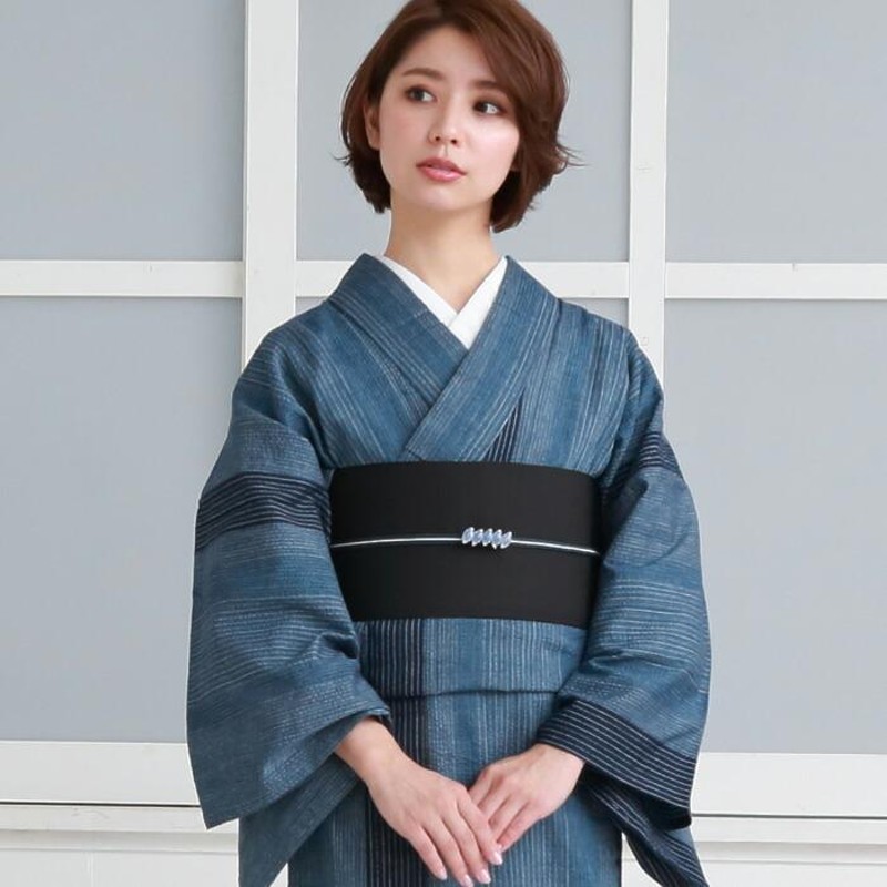 阿波しじら織り浴衣 着物 綿 きもの 単衣 トールサイズ たかはしきもの工房