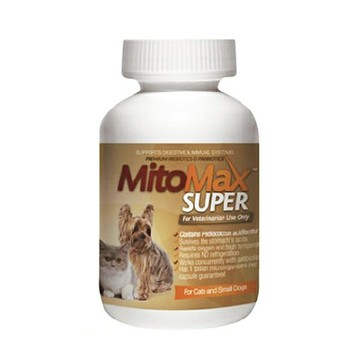 美國 MitoMax 超級樂活素 貓/小型犬 90顆 益生菌 寵物益生菌 適用犬、貓、兔、鼠、鳥、貂