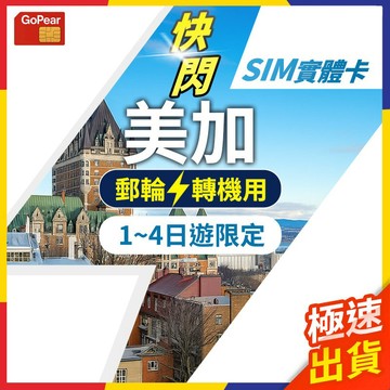 【極速出貨】美加網卡 轉機 快閃 1日遊 美國網卡 加拿大sim卡 實體sim卡 美加sim卡 吃到飽 美國 加拿大
