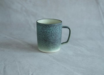 青銅釉 掛斑馬克杯