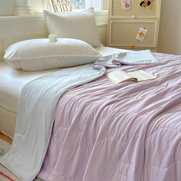 a類錦氨涼感被冰淇淋涼感被子純色夏涼被空調被機洗夏季