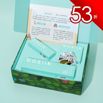 | 第一社會福利基金會 x basiik  | 隨手貼 ・ 髮現美好日常-『舒緩保濕洗髮精』禮盒組 [內容 : 舒緩保濕洗髮精 250mL+潤髮滲透精華200g+11高效養髮液15mL+品牌紙袋+聯名貼紙組 ]