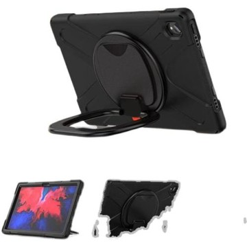 適用聯想TAB P11 plus皮套Lenovo TB-J616F旋轉保護外殼軟硬套摔
