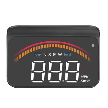 抬頭顯示器 車載HUD抬頭顯示器汽車通用OBD車速水溫抬頭高清投影儀『CM43597』