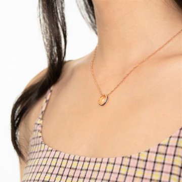 【hertime 時光盒】生日石永恆吊墬項鍊(9月藍寶石)