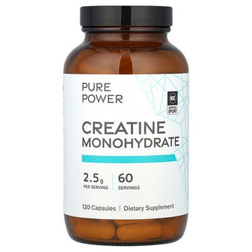 Dr. Mercola, 一水肌酸，2.5 克，120 粒膠囊（每粒膠囊 1.25 克）