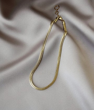 【秋冬新品】歐美復古風蛇骨短項鍊