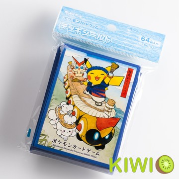 KIWI 🥝 PTCG 日版 福島 皮卡丘 一家鼠 列陣兵 中心限定 寶可夢 卡套 現貨 寶可夢卡牌周邊