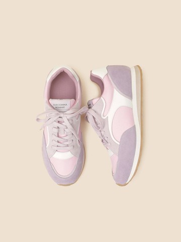 Lightweight Premium Leather Sneakers [Pink] (DG4DS25045PIK)