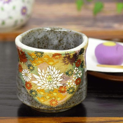 茶器/茶道具 なつめ（お薄器）】 平棗 花筏蒔絵 玄々斎好写し