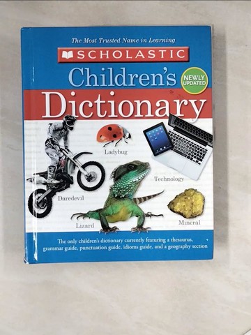 【書寶二手書T2／字典_SHJ】Scholastic Children's Dictionary_Scholastic Inc.