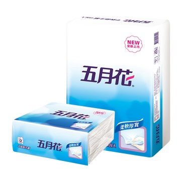 【蝦皮直營】五月花平版式花紋衛生紙400張x6包