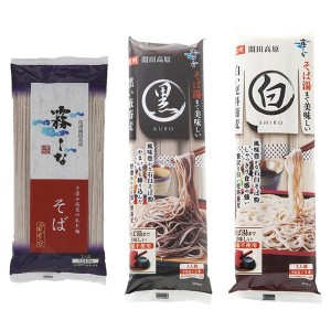 そば詰め合わせ 信州そば そばセット 蕎麦セット 霧しなそば三昧 10袋セット