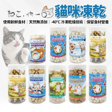 🔥嘟比寵物🔥 吶一口 貓咪凍乾 貓零食 凍乾零食 鮭魚 鱈魚 柳葉魚