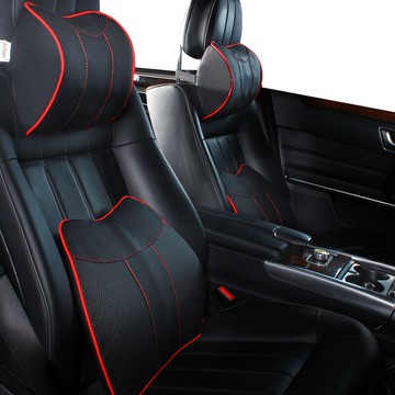 汽車腰靠護腰車用座椅靠背墊記憶棉腰部支撐腰墊靠枕四季海綿腰枕