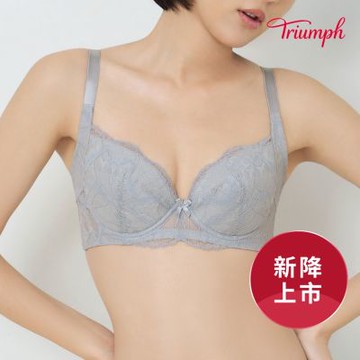 青春美型2.0系列 全罩鋼圈內衣 銀灰