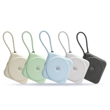 WEPHONE 10000mAh Qi2磁吸固態行動電源(CCC/PD快充/磁吸/自帶雙線)