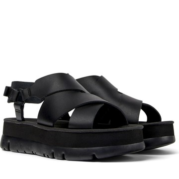 CAMPER LASTED SANDALS BLACK 黑色女款鞋子