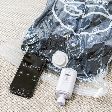 WildQuestCamp-質感耐用透明真空袋