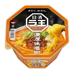 日清食品 日清ラ王 濃厚味噌 118g×12個入 ／食品／NA