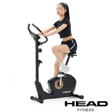 HEAD 磁控立式健身車-H1022 8段阻力 靜音皮帶 4kg飛輪
