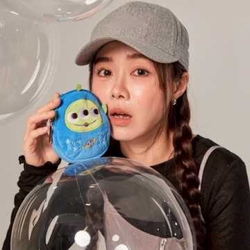 【DISNEY】福倒翁造型收納包-三眼怪 PTD25-G9-21AL聖誕交換禮物