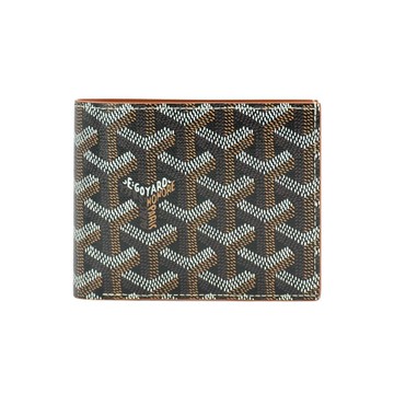 Goyard Victoire Wallet 帆布對折8卡短夾(棕)